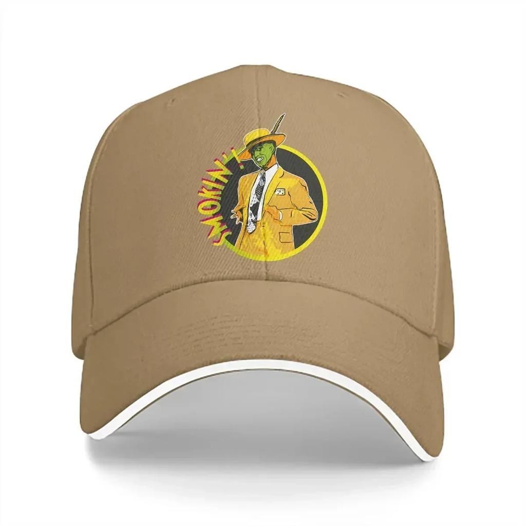 Washed Mens Baseball Cap these are the 90s Trucker Snapback Caps Dad Hat The Mask Movie Golf Hats