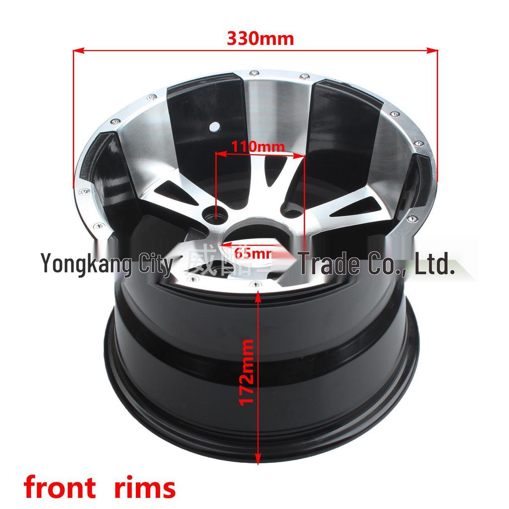 12" Aluminum Wheel Hub for ATV Beach Car - 12x6J & 12x7.5 Blade Rim