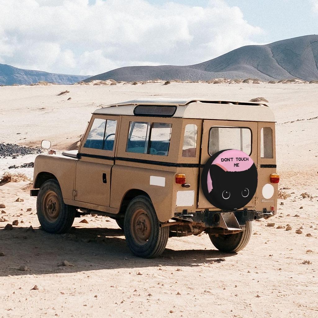 [§miyo] Spare Tire Cover for Cars, Compatible with 14, 15, 16, 17 Inches, Compatible