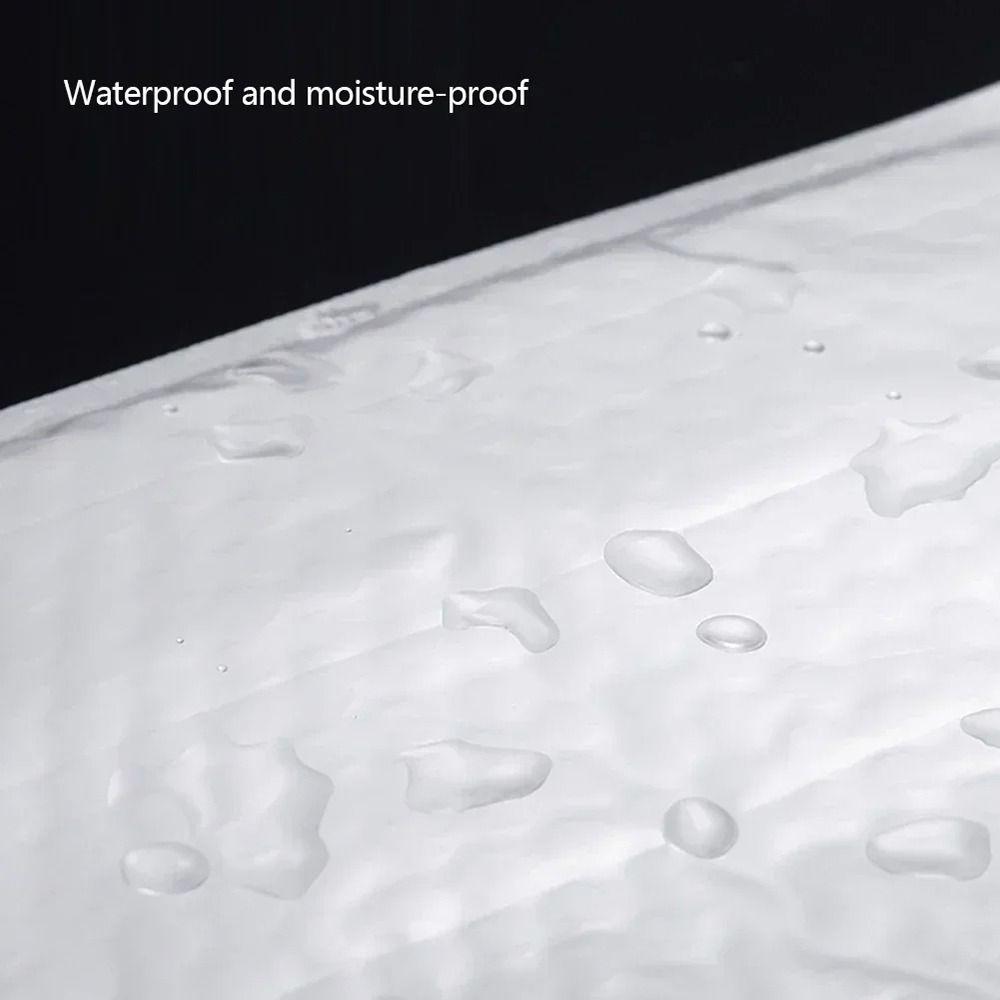 20Pcs New Soft Bubble Mailers Waterproof Pearlescent Film Shipping Bags 11/15/18cm Self Sealing White Foam Envelope
