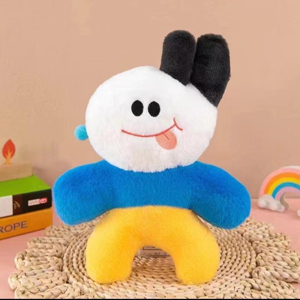 New 8-inch Doll Doll Claw Machine Special Wedding Sprinkler Small Doll Plush Toy