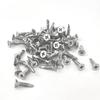Stainless Steel Self-Tapping Screws for Aluminum Windows and Doors, Countersunk Flat Head with Fine Teeth, Small Knife Edge.