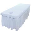 Custom Logo Beauty Salon Massage Bedspread with Face Hole