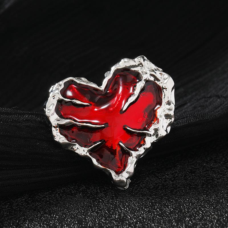 Minimalist Alloy Ring with Opening Ring, Fashionable Retro Joint Ring, Adjustable Opening Ring