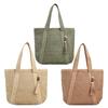 Summer Straw Woven Bag Fashion Handmade Simple Large Capacity with Tassel Pendant Hand-Woven Handbags Shopping Handbag Tote