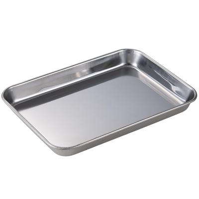 Takagi Stainless Steel Rectangular Made In for Food Cooking Takagi Tray, Medium, Japan, Preparation, Cooking, Frying, Etc., Silver, Rectangular, Tray,