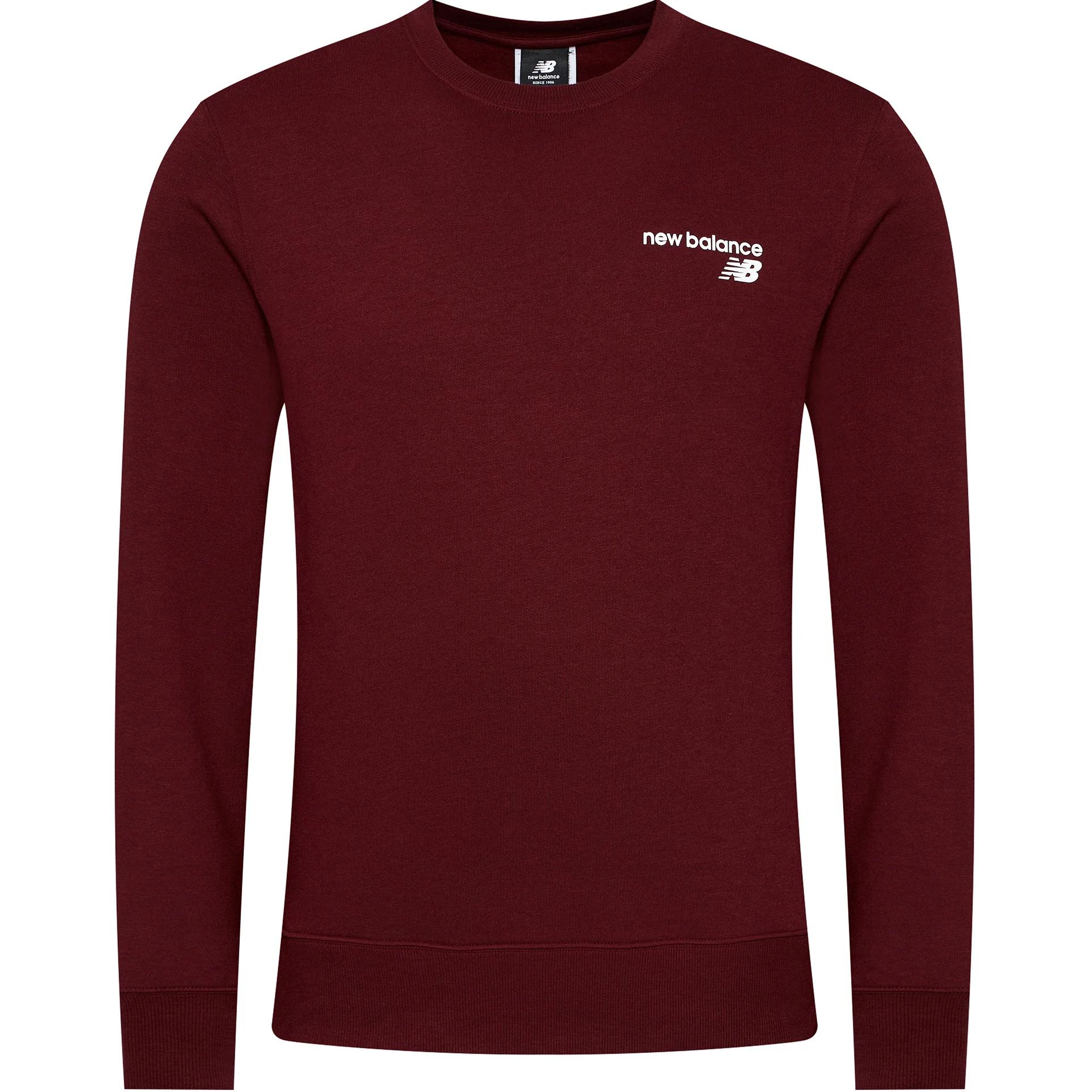 New Balance SS25 Sweatshirt Men s Blood Red MT03911-BG L