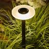 Outdoor Waterproof Mushroom Lawn Light with Flat Head Base