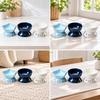 3 Pieces Pedestal Pet Feeding Bowl Elevated for Cats, Small to Medium Dogs