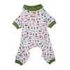 Pet clothes pajamas with elastic washable wear-resistant cotton pajamas dog clothing puppy home