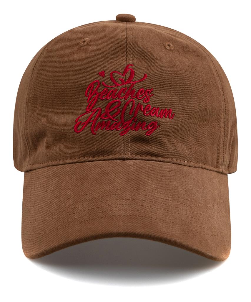 Bichiseuaenkeulim Amazing Cotton Ball Cap-Beige