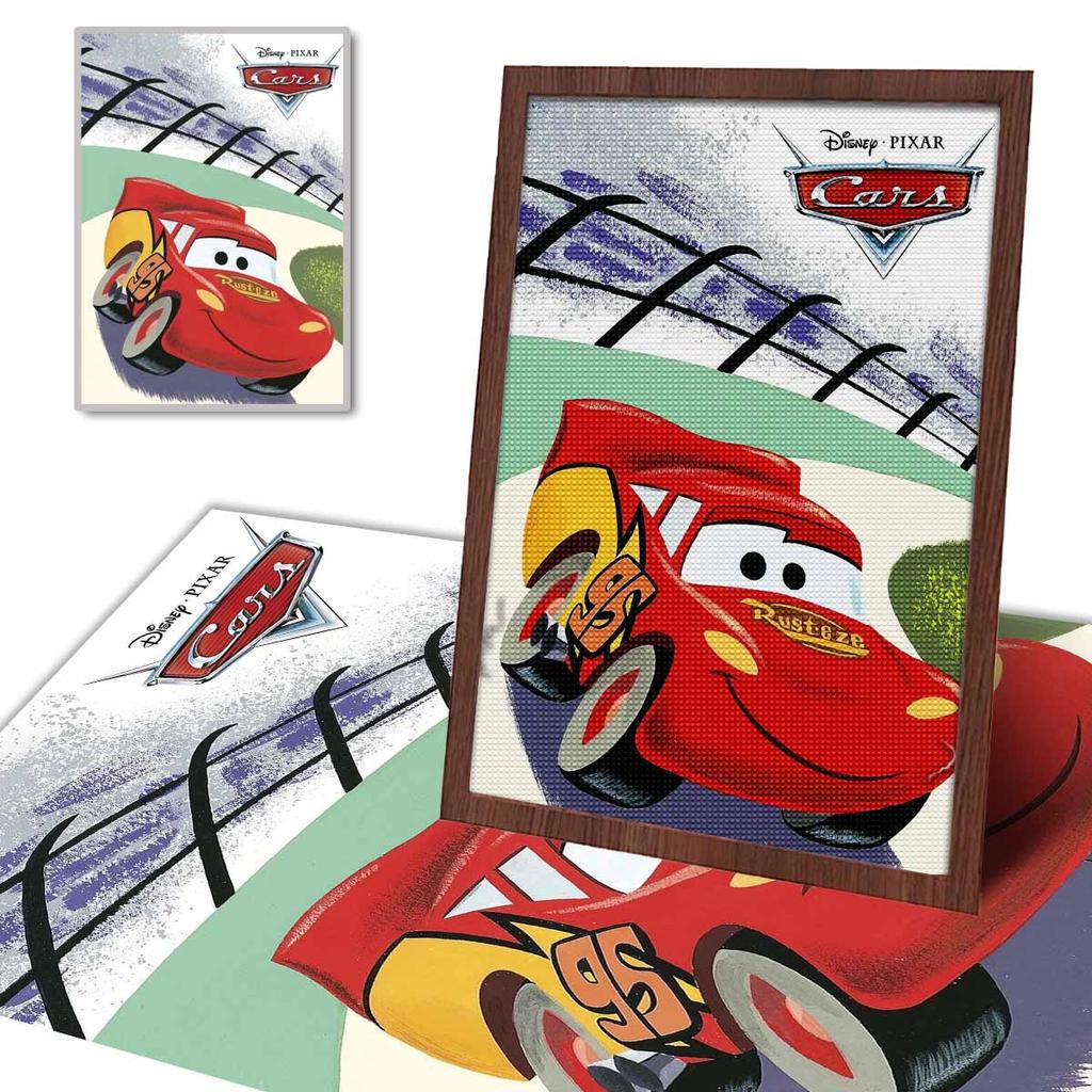 5D Diy Diamond Painting Lightning McQueen Cat Full Drill Rhinestones Mosaic Embroidery Handmade Products Home Decor Gift