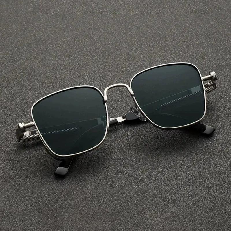 Punk Metallrahmen Sonnenbrille Frauen Männer Mode Fotos Dekoration Zubehör Sonnenbrille