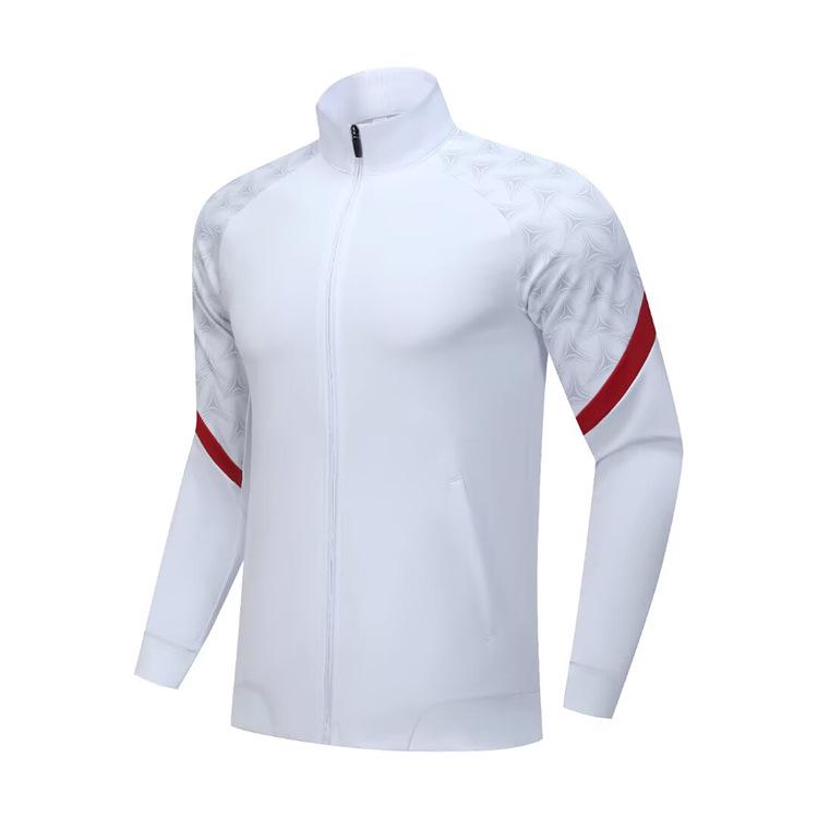 Unisex Casual Sportswear Set: Long Sleeve Zipper Jacket for Spring/Autumn Running & Training