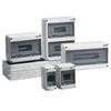 HT-Circuit Waterproof Outdoor Distribution Box for Construction and Household Electric Metering, Surface Mounted Switch Box.