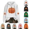 Unisex Halloween Print Sweatshirt Casual Comfortable Pullover Top for Holiday Party
