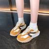 Versatile Forrest Gump shoes women's small waist thick soles 2025 autumn new women's shoes popular sports dad casual moral training shoes