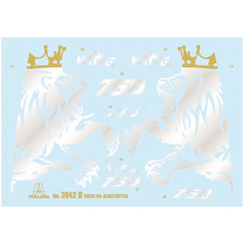 Italeri 1/24 Scale Volvo FH Globe-Trotter Medium Roof Plastic Model Kit IT3942