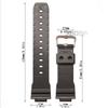 DW9052 Watch Band for Casio DW-9050/9051/9052 DW-9000/9003/9004 Bracelet Men's Silicone Replacement Strap