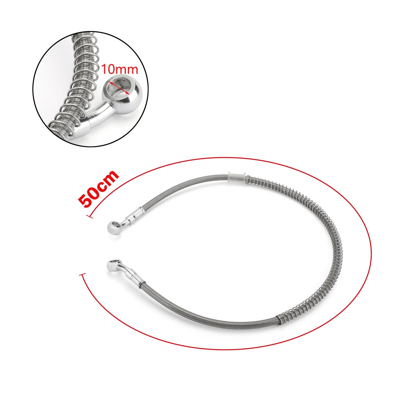 

50см/19 Мотоциклетный тормозной масляный шланг, фитинг банджо, поворотный конец