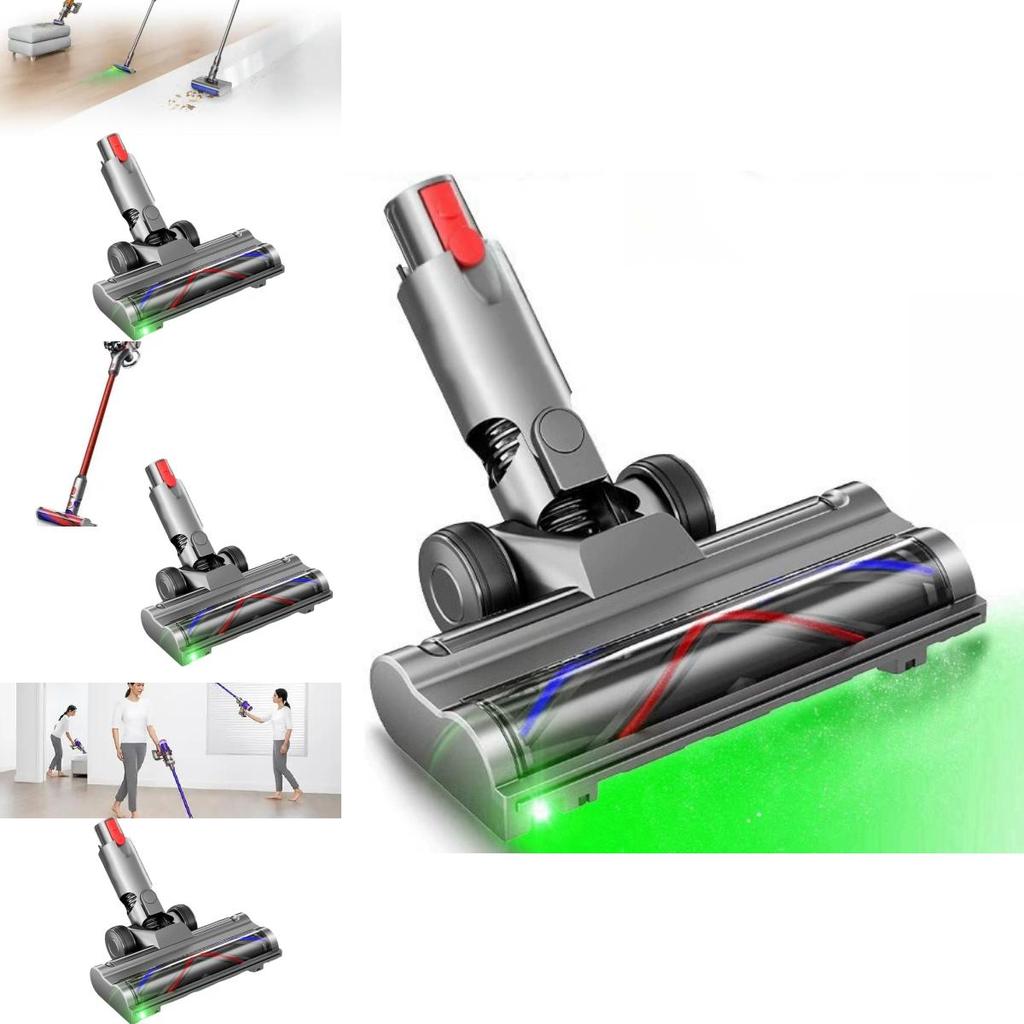 For Dyson V10 V12 Slim Soft Rollers Vacuum Cleaner Floor Brush With Manual Control For Home Use