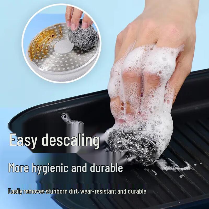 MiaoJie Durable Steel Wool Scouring Pads