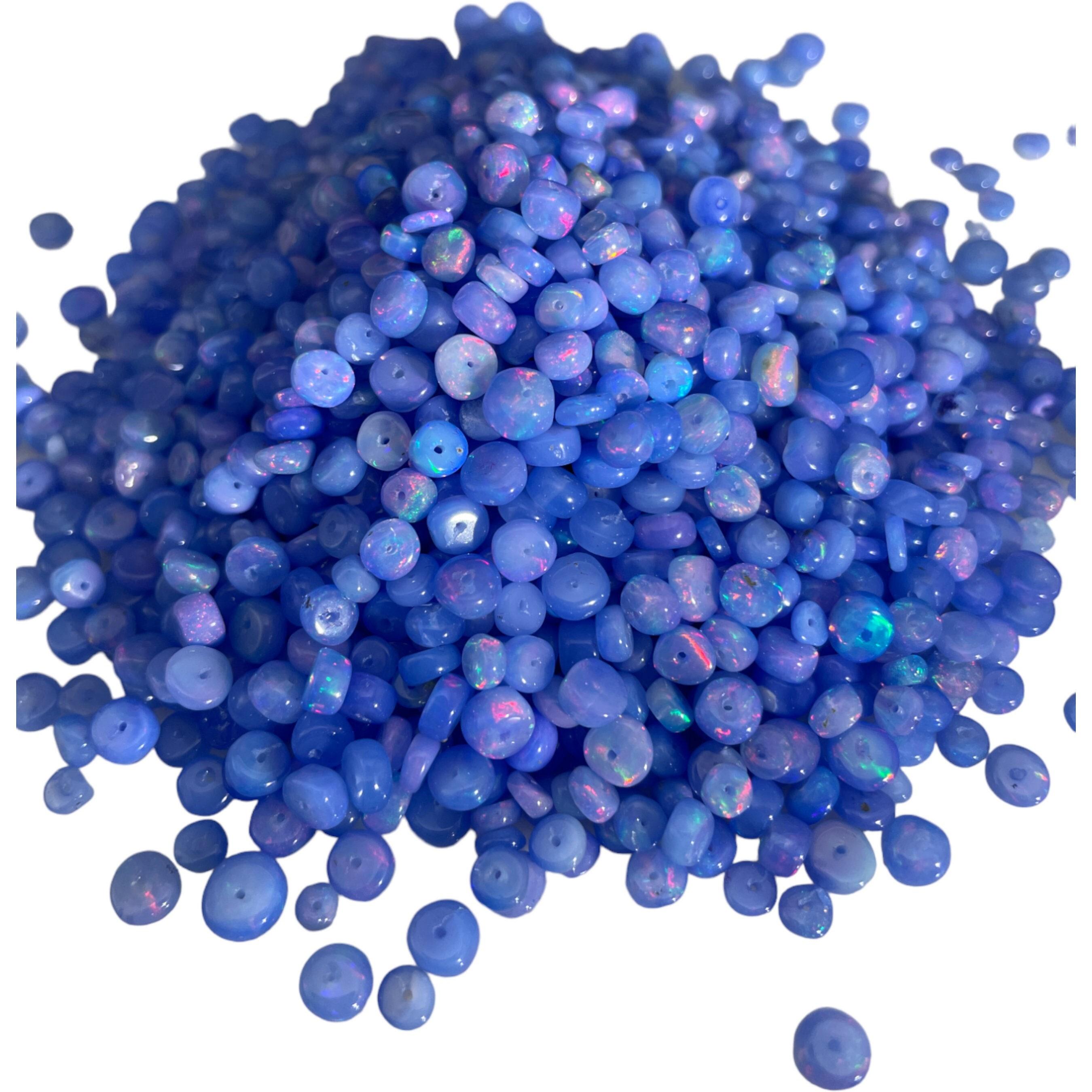 Lavender Ethiopian Opal Fire Beads: AAA Gemstone Beads for Jewelry Making 45 Inch