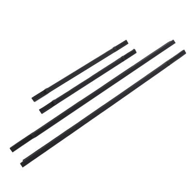 4PCS Car Door Window Weatherstrip 80820 2S400 Weather Stripping Window Trim Seal for Navara D22 1997-2004