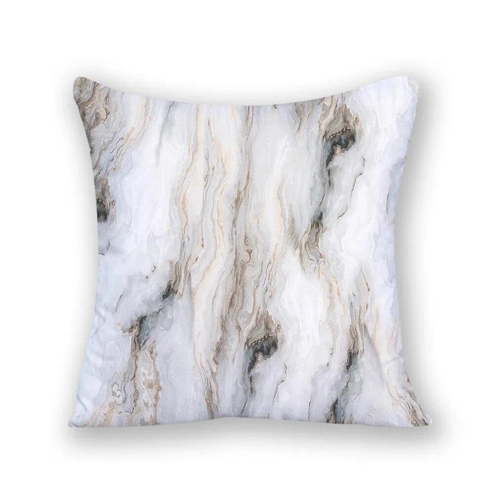 Luxury Home Decor Cushion Cover Office Sofa Cushion Cover Simple Abstract Stripe Pattern Decorative Pillow Cover