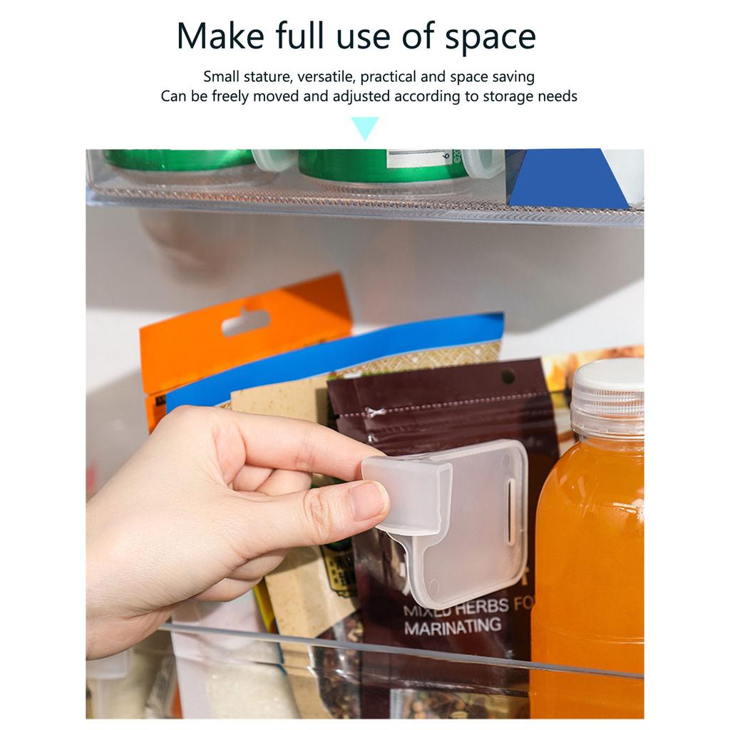 Counts Fridge Drawer Divider, High-Quality Plastic Design For -Fall ,Slide To Adjust For Different Sizes