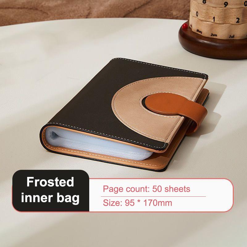Multi-functional Storage Book High-appearance-level Cash Storage Book Folder, Large-capacity