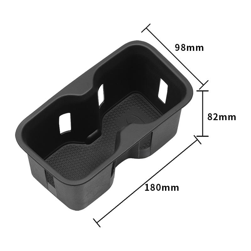 For BYD SHARK 2025 Silicone Water Coaster Car Cup Holder Car Central Control Cup Holder Auto Parts Accessories