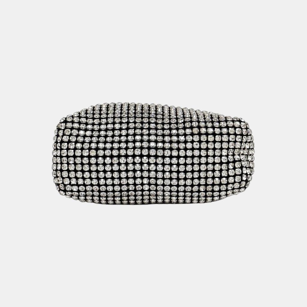 [Pre-Owned] Chain Mesh Zipper Clutch Bag Medium - Very Good #1QLPHJ4