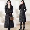 Autumn and Winter Loose Fat Mother Warm Cotton-padded Jacket Vest Down Cotton-padded Jacket Mid-length Jacket Women