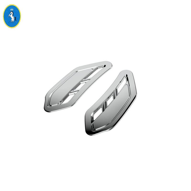 For Subaru Forester 2025 Car Styling Side Air Flow Vent for Fender Hole / Front Fog Lights Lamp Panel Cover Trim ABS Accessories