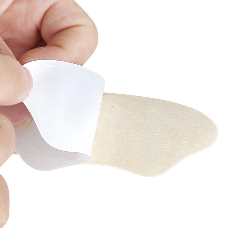 Sponge Heel Sticker High Heels Soft Anti-wear and Anti-drop Heel Invisible Code Adjustment Random Sticker Half Size Pad