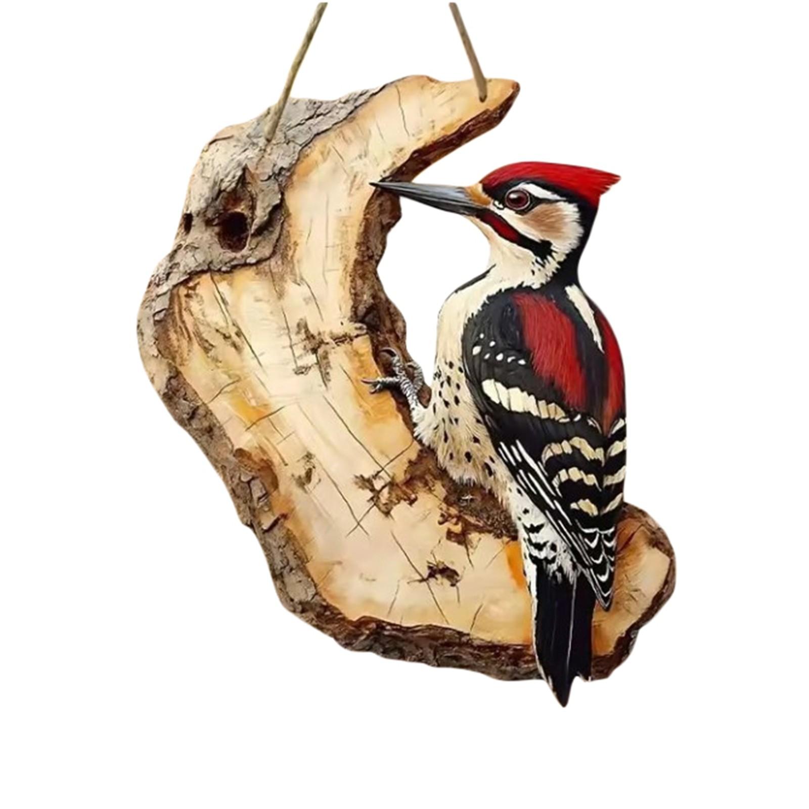 

Wooden Wall Hanging Decor – Rustic Bird Ornament For Porch, Balcony, And Home Wall One Size