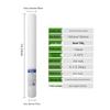 PP Filter Cartridge: 10, 20, 30, 40 Inch - Suitable for Home & Industrial Use