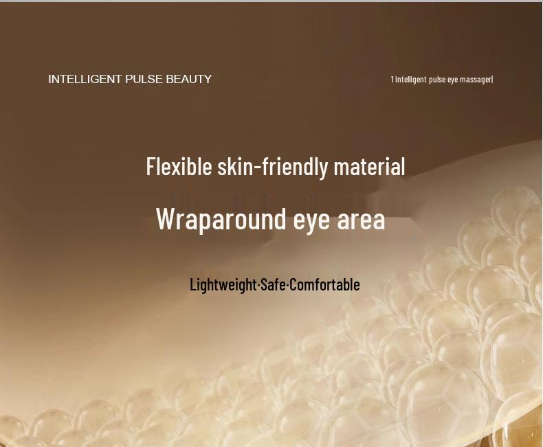 EMS Microcurrent Beauty Eye Massager: Fade Dark Circles & Wrinkles, Small Mask King
