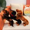 37cm Cute Realistic Dachshund Plush Toy Stuffed Animal Doll  Lovely Companion Decor Soothing Sleeping Pillow  Birthday Gift