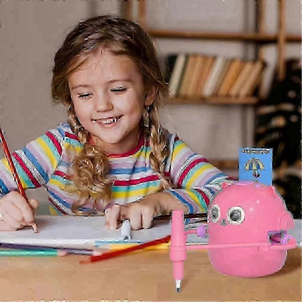 Interactive Educational Drawing Robot with 100 Drawing Cards – Smart Drawing Robot for Children Aged 3 to 6