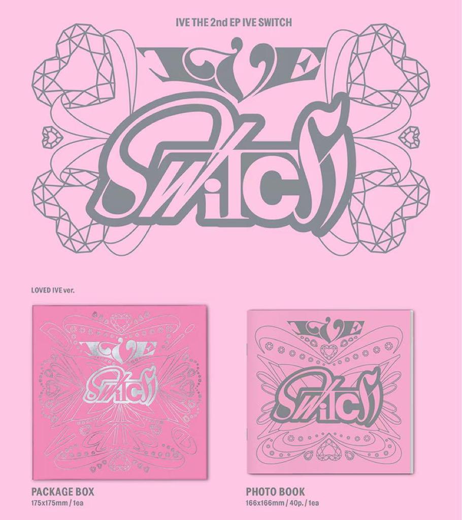 [USED] IVE Switch Album 4 versions