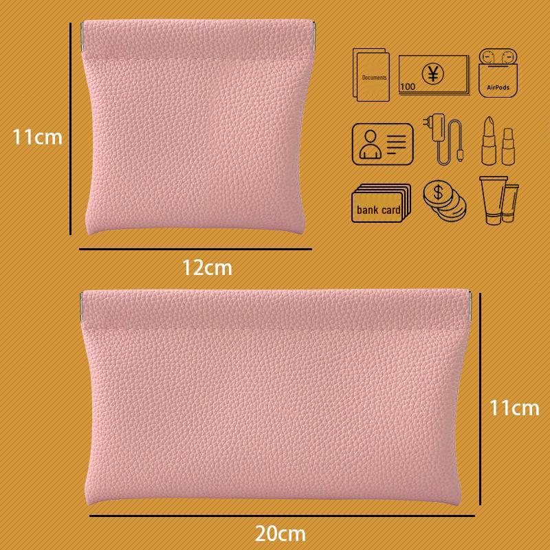 

Snap Closure Sunglasses & Coin Purse, Phone & Data Cable Storage Bag Small 12x11cm