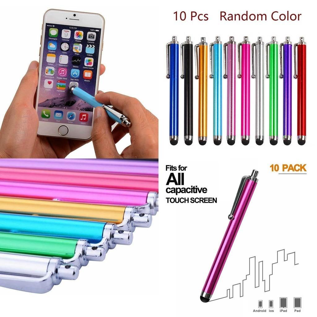 Versatile 10x Metal Universal Stylus Pen For Ipad Iphone Touch Screens With Scratch Resistance