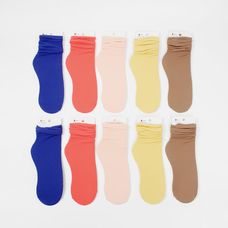 

10 Pairs of Women s Stockings (5 Colors - B)