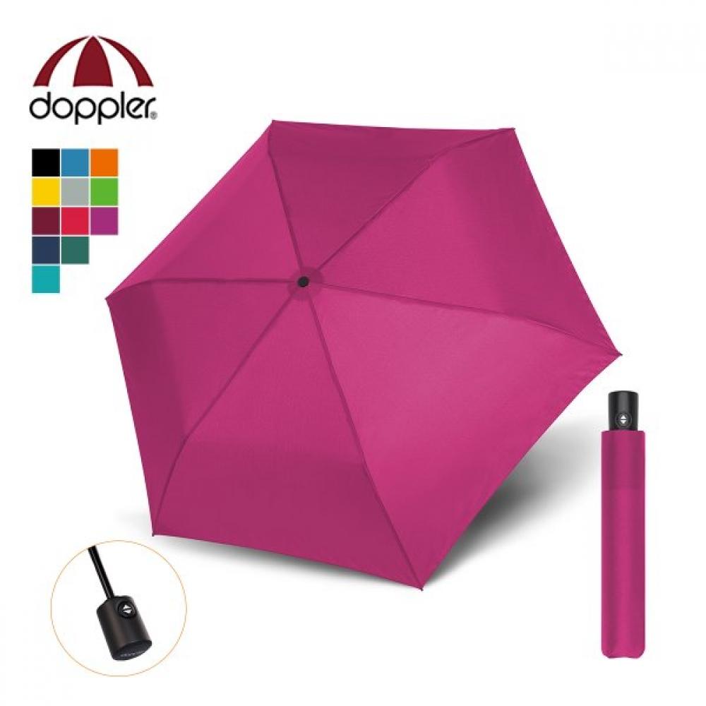 Doppler Ветрозащитный Zero Magic 3-секционный автоматический зонт из карбона 176 г Ультралегкий Iuda 1910 oranges