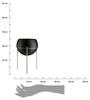 Standing Flower Pot 25 Cm Gold Black Loft