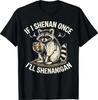Waschbär Wenn ich einmal Unfug treibe, dann treibe ich Unfug Lustiges T-Shirt