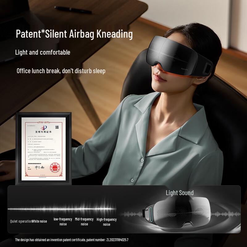 Philips Silent Visual Eye Massager CN Plug (adapter Included)