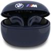 BMW Printed Logo TWS Bluetooth Headphones Navy Blue
